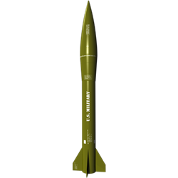 Estes #2446 US Army Mini Honest John Missile Flying Rocket Kit 