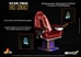 Star Trek First Contact Enterprise-E 1:6 Scale Lighted Captain's Chair - NIL-229332