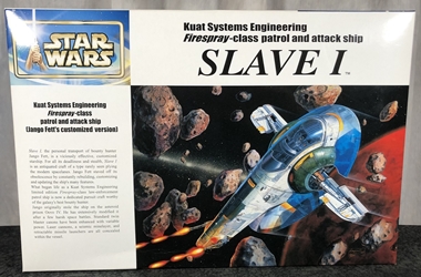 Star Wars 1:72 scale Jango Fetts Firespray-class Slave I 