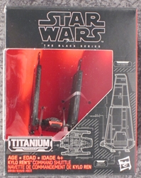 Star Wars Black Series Titanium #3 EP7 Kylo Rens Command Shuttle (Black) 