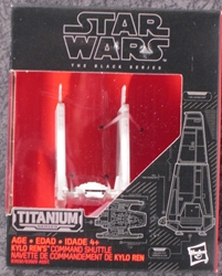 Star Wars Black Series Titanium #3 EP7 Kylo Rens Command Shuttle (White) 