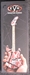 Van Halen Eddie Van Halen 1:4 scale Striped 5150 Guitar Miniature Replica - AHN-4