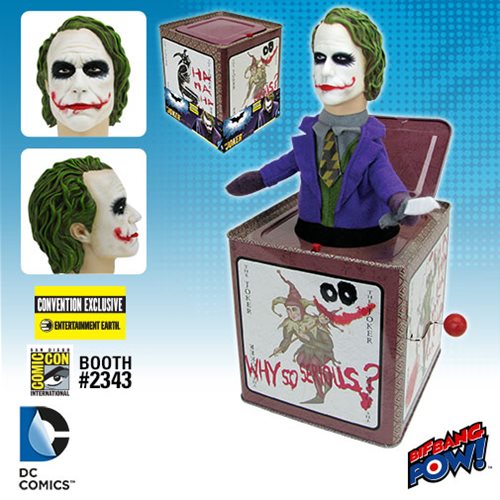 SDCC 2016 Exclusive Batman The Dark Knight "Joker in the Box" 