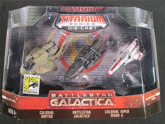Battlestar Galactica Limited Edition Titianium Set 
