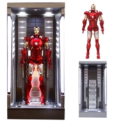 Iron Man 3 1:9 scale Hall of Armor Lighted Vignette 
