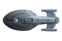 Star Trek Starships Mega U.S.S. Voyager w/  Special Edition #19 Magazine 