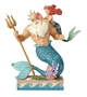 Disney Traditions Little Mermaid Ariel and King Triton Figure 