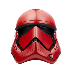 Star Wars Galaxys Edge Captain Cardinal First Order Stormtrooper Electronic Helmet Prop Replica 