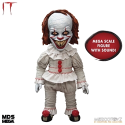 Stephen Kings It 15-Inch Sinister Talking Pennywise Doll 
