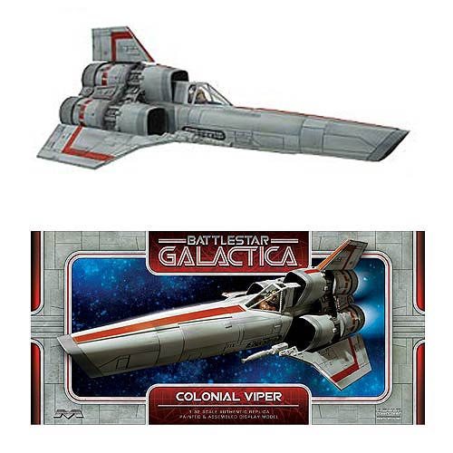 Battlestar Galactica 1:32 scale Classic Viper Prebuilt Plastic Model 
