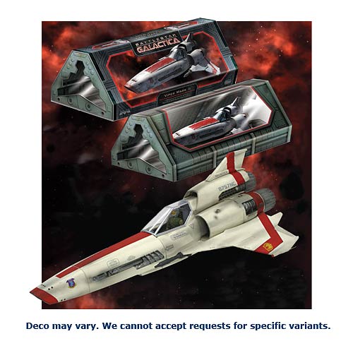 Battlestar Galactica 1:32 scale Viper Mk II Prebuilt Plastic Model 