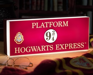 Harry Potter Hogwarts Express Platform 9-3/4 Light-up Sign 
