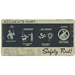 Portal 2 Safety First Tin Wall Sign - TCP-274