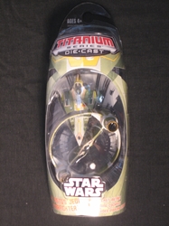 Star Wars Titanium Kit Fistos Jedi Starfighter 
