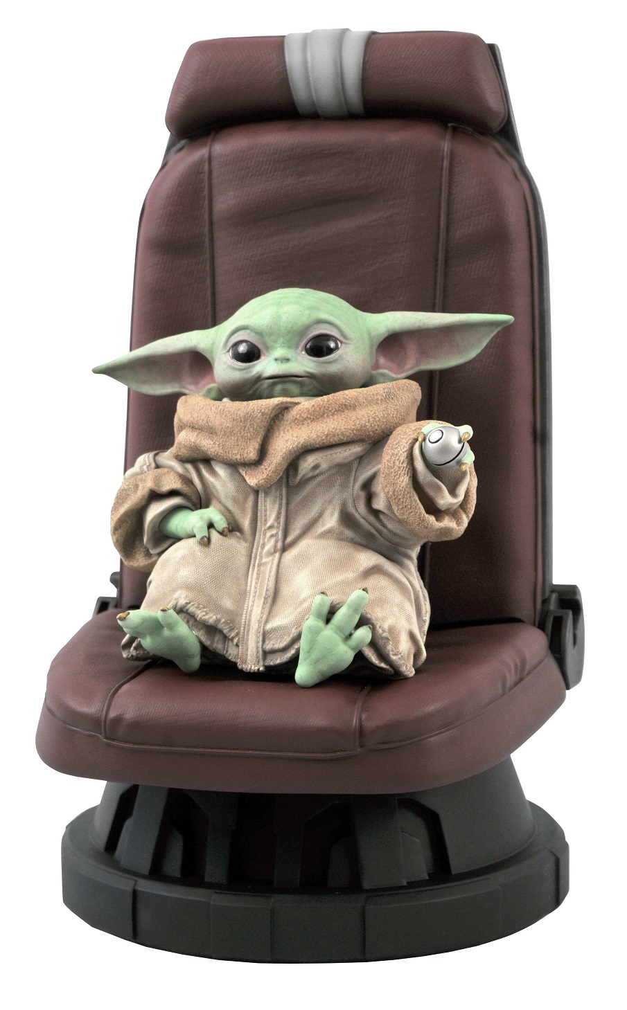 Star Wars Mandalorian 1:2 scale Grogu Child in Co-Pilot Chair Legends in 3D Statue 