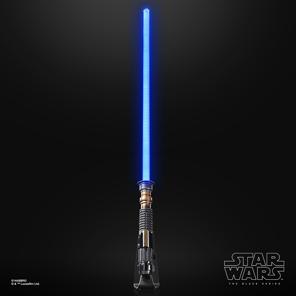 Star Wars A New Hope Force FX Elite Obi-Wan Kenobi's Blue Lightsaber Prop Replica 